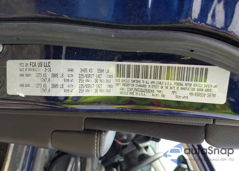 2016 Jeep Cherokee Sport from USA, damaged, VIN 1C4PJMAS3GW268244